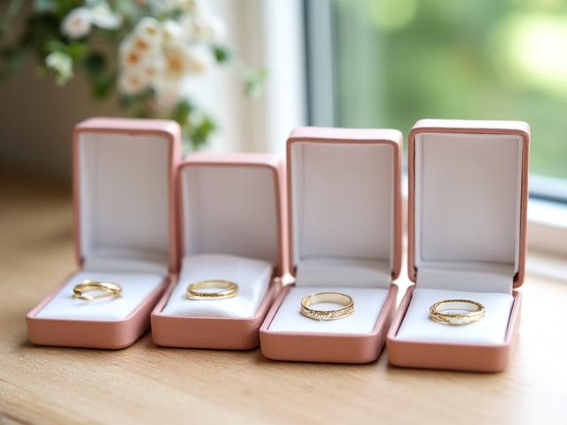 Bridesmaid jewelry bundles in soft packaging