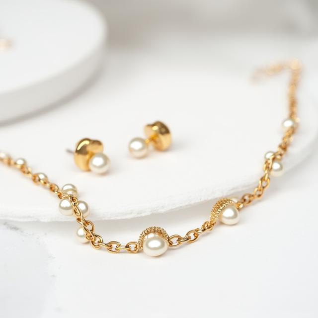 Classic Pearl Bridal Set