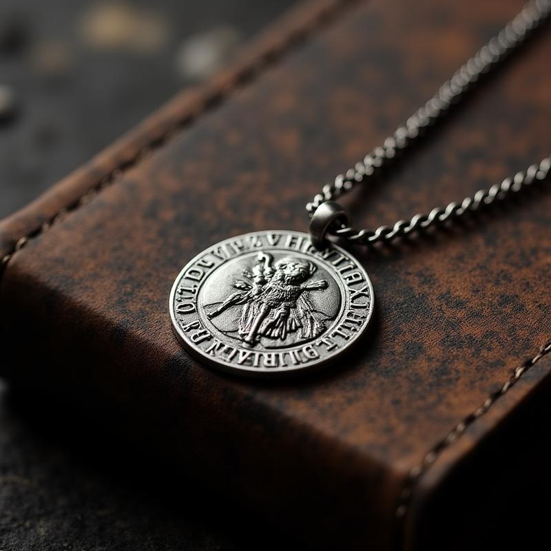 St. Christopher traveler necklace